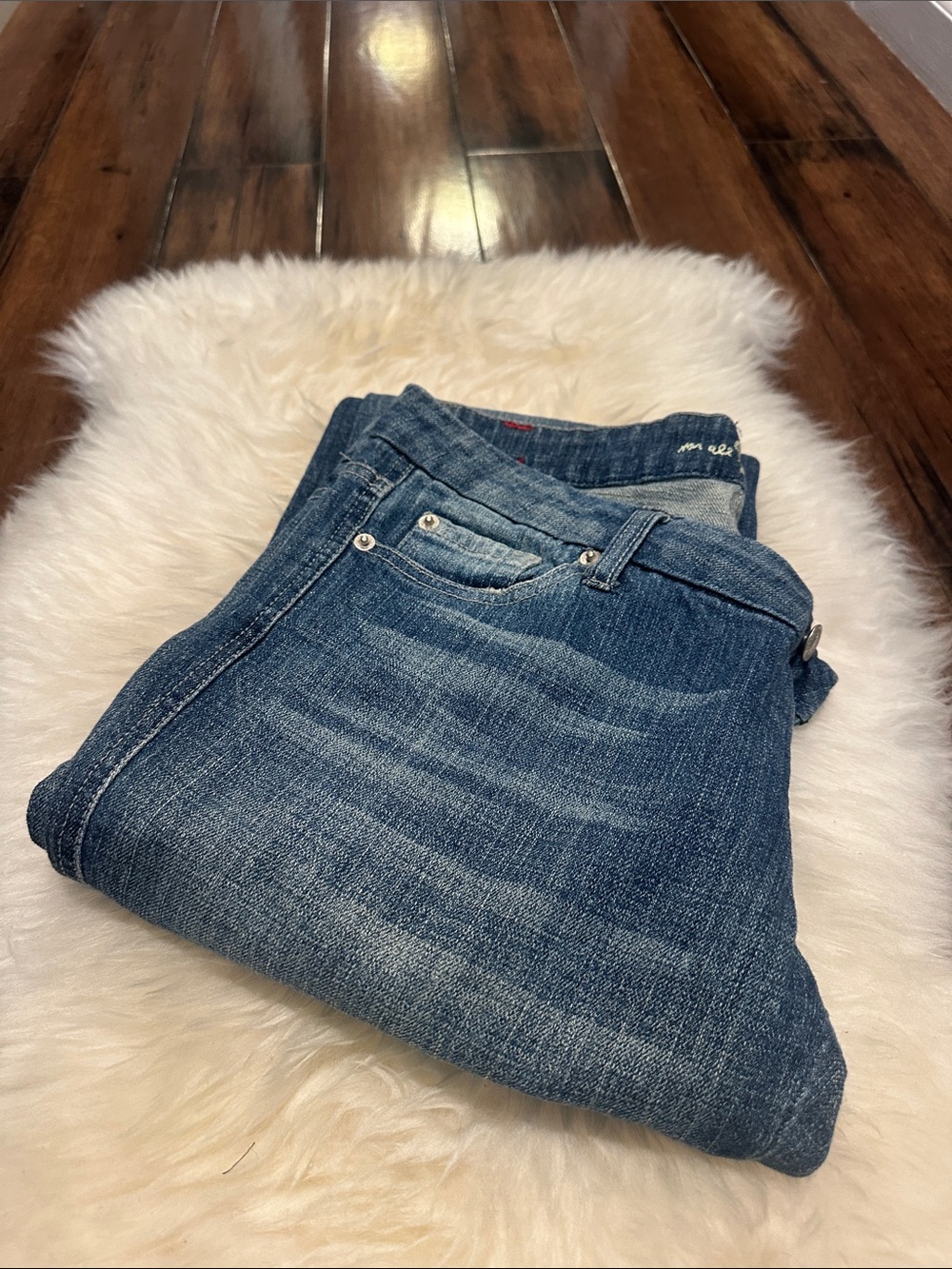 Worn once jeans